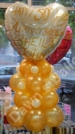 table top balloons