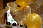 wedding celebration balloons