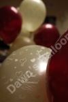 Just married balloons