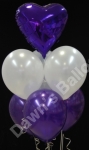 7 Balloon Bouquet with Foil Top - prices starting from �12.75